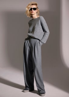 Kaschmir-Pullover mit U-Boot-Ausschnitt thumbnail 7