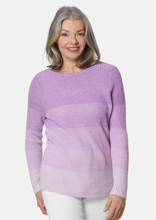Leichter Strickpullover mit modernem Farbverlauf thumbnail 1