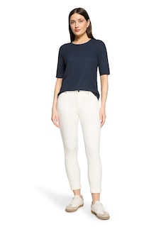 T-shirt basique extensible et structuré thumbnail 2