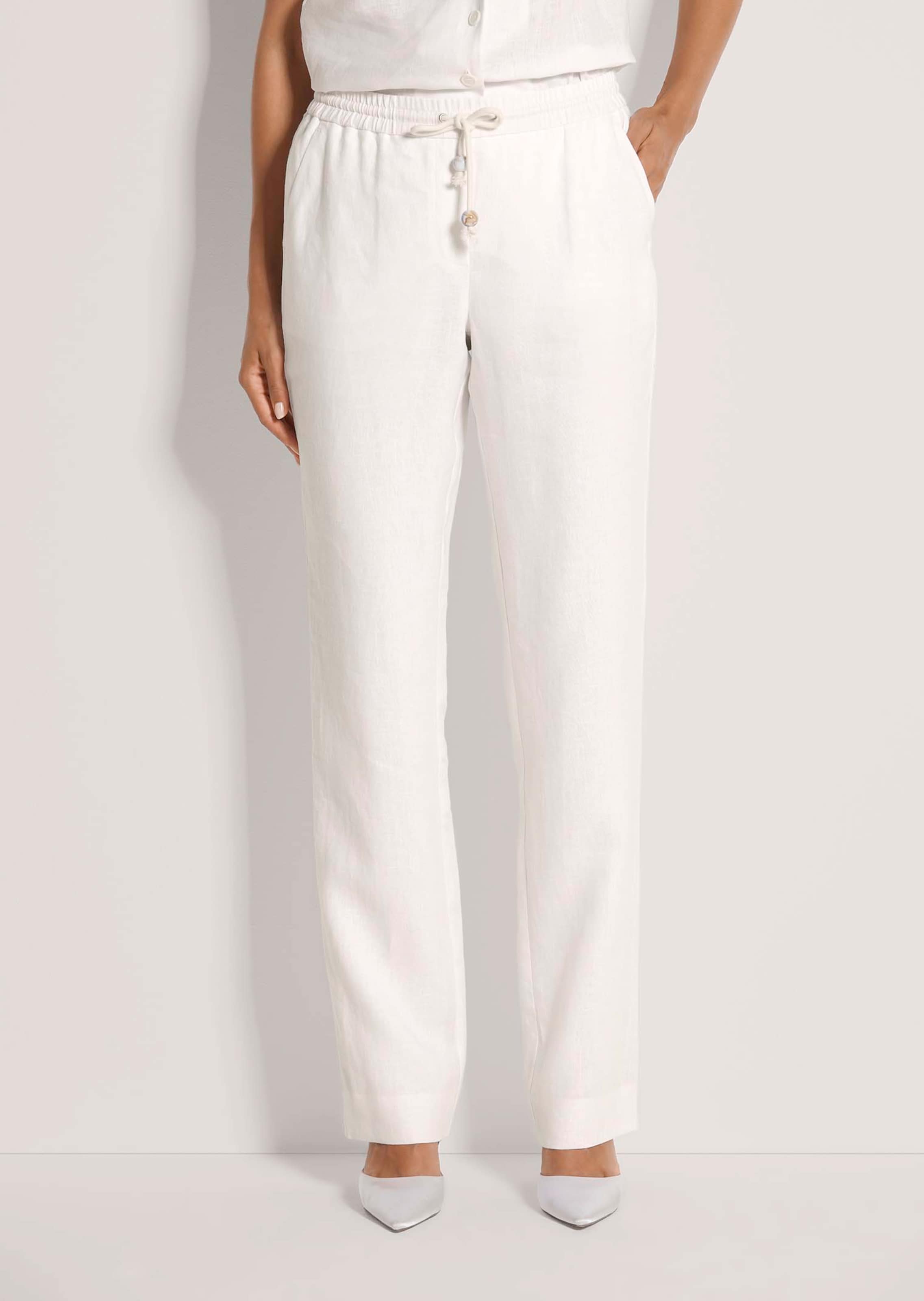 Leinenhose mit Tunnelzug