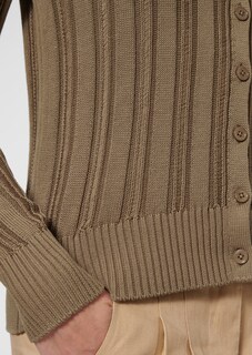 Strickjacke mit Leinen thumbnail 5