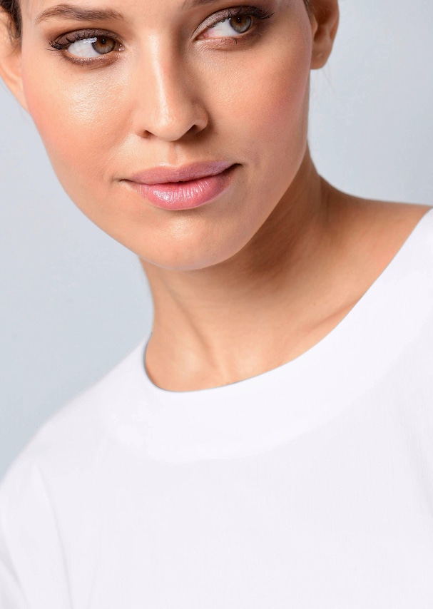 Oversizedbluse mit Fledermausärmel 4