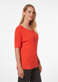 Feinstrick-Pullover mit Umschlagärmeln thumbnail 4