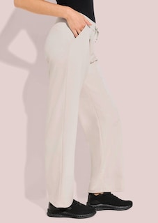 Pantalon de loisirs en jersey de viscose thumbnail 3