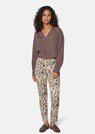 Schlanke Stretch-Hose mit Ethno-Print thumbnail 2