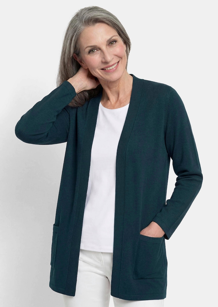 Cardigan sans fermeture en COTTAMIRA