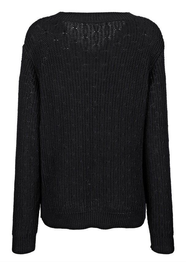 Pullover mit aufwändigem Zopfstrickmuster 4