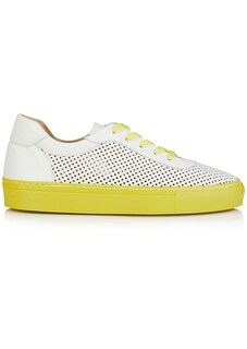 Leder-Sneaker mit Lochmuster thumbnail 4