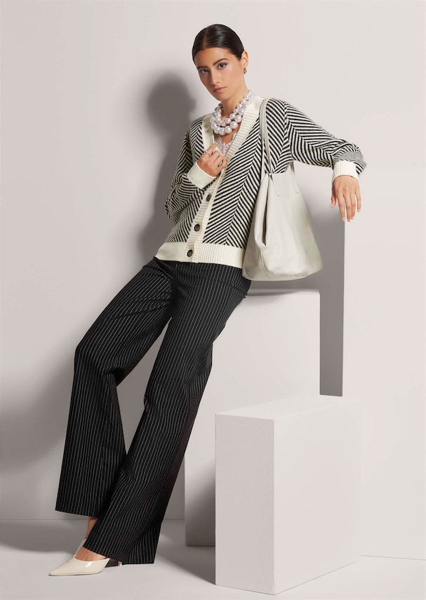 Strickjacke mit Jacquard-Muster 3