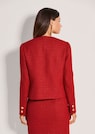 Couturiger Kurzblazer mit goldfarbenen Knöpfen thumbnail 3