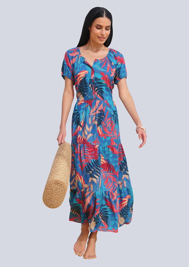 Kleid mit Volants 2
