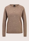Pull orné de délicates fleurs discrètes thumbnail 6