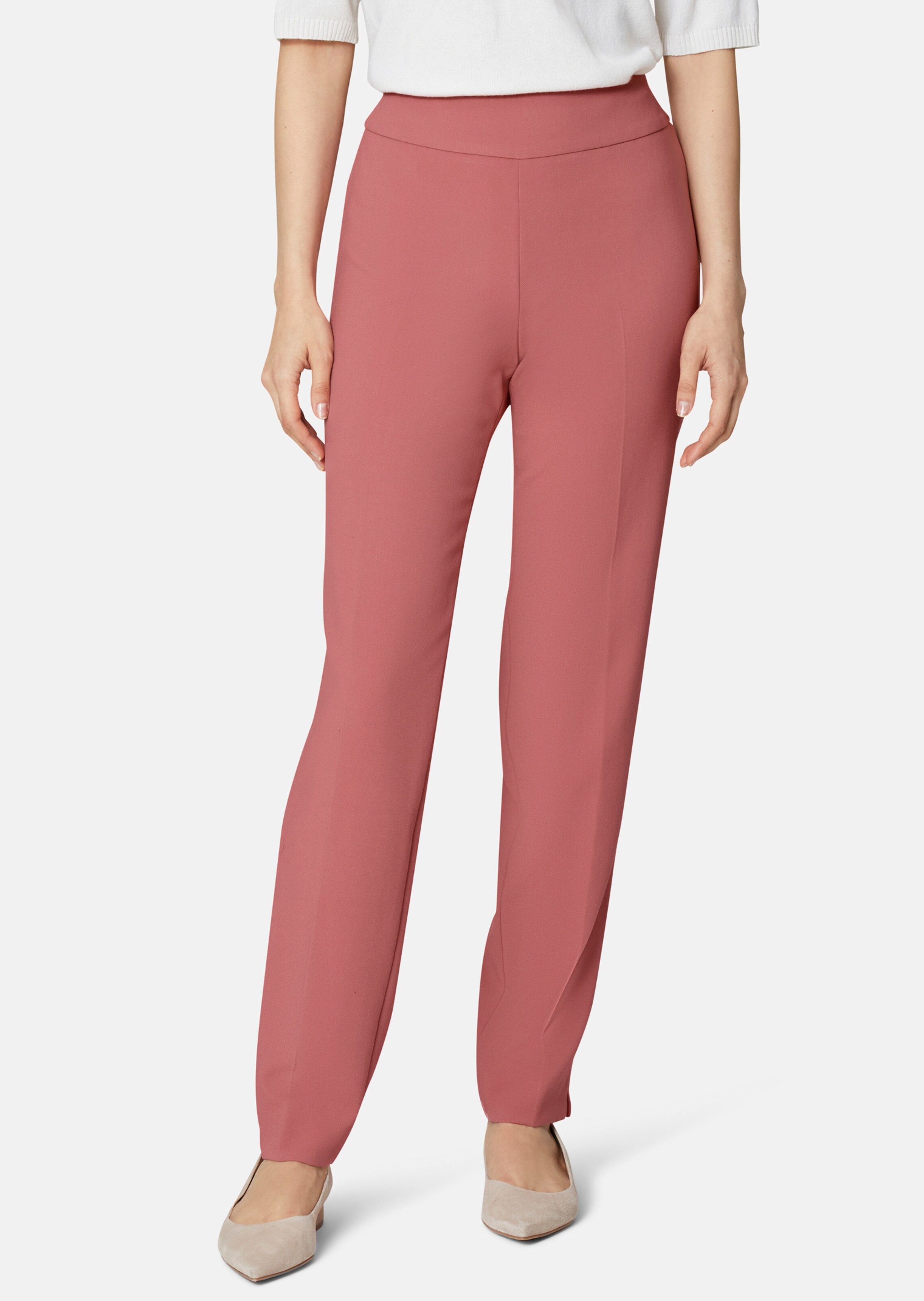 Schmale Bügelfaltenhose