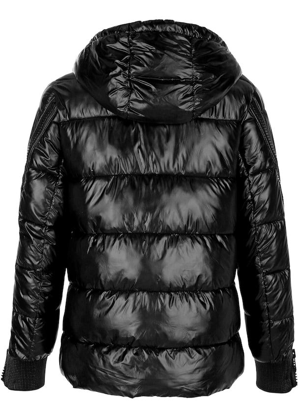 Steppjacke in glänzender Optik 3