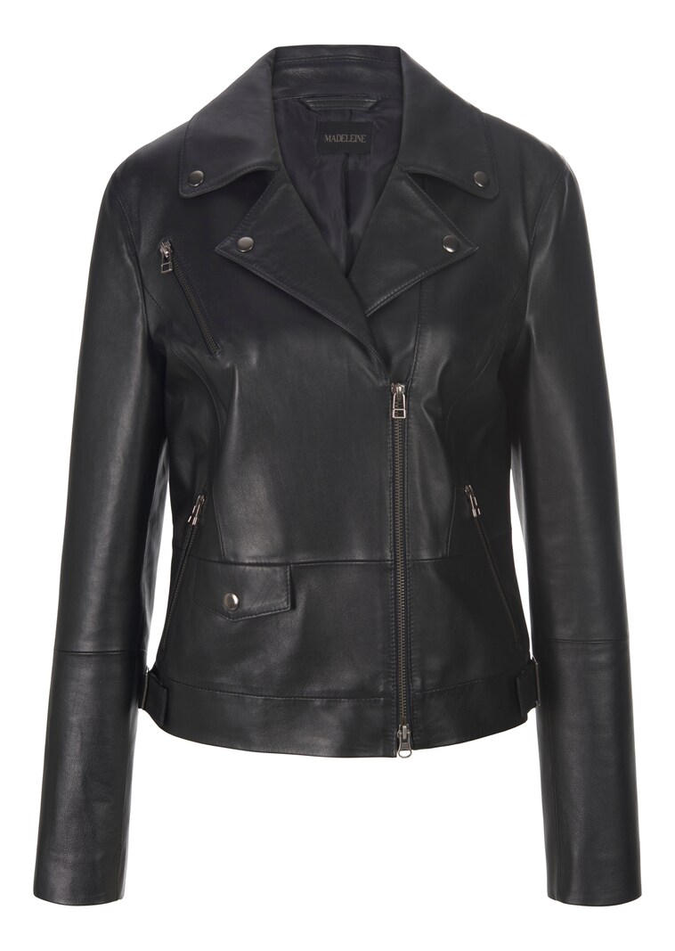 Leather jacket made from the finest lamb nappa