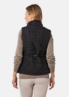 Gilet matelassé avec surpiqûres à effet visuel amincissant thumbnail 3