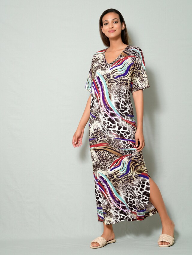 Strandkleid allover im Musterdessin 5