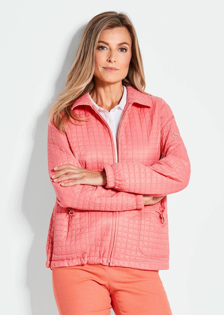 Jacke mit Waffelstepp