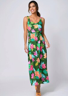 Kleid in sommerlichem allover Blumendessin thumbnail 5