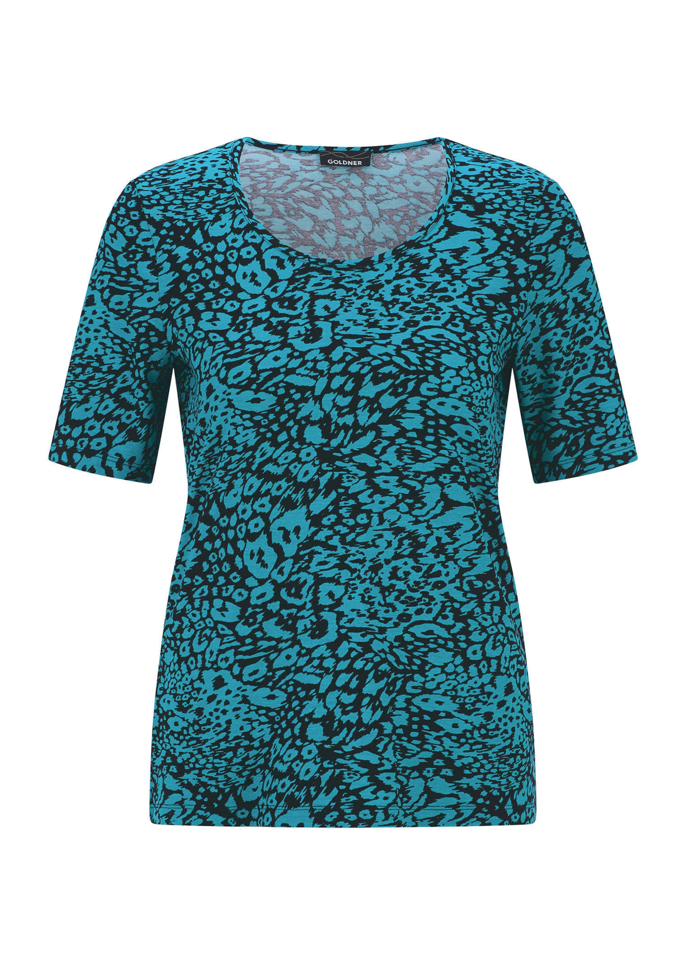 T-shirt en viscose avec imprimé léopard