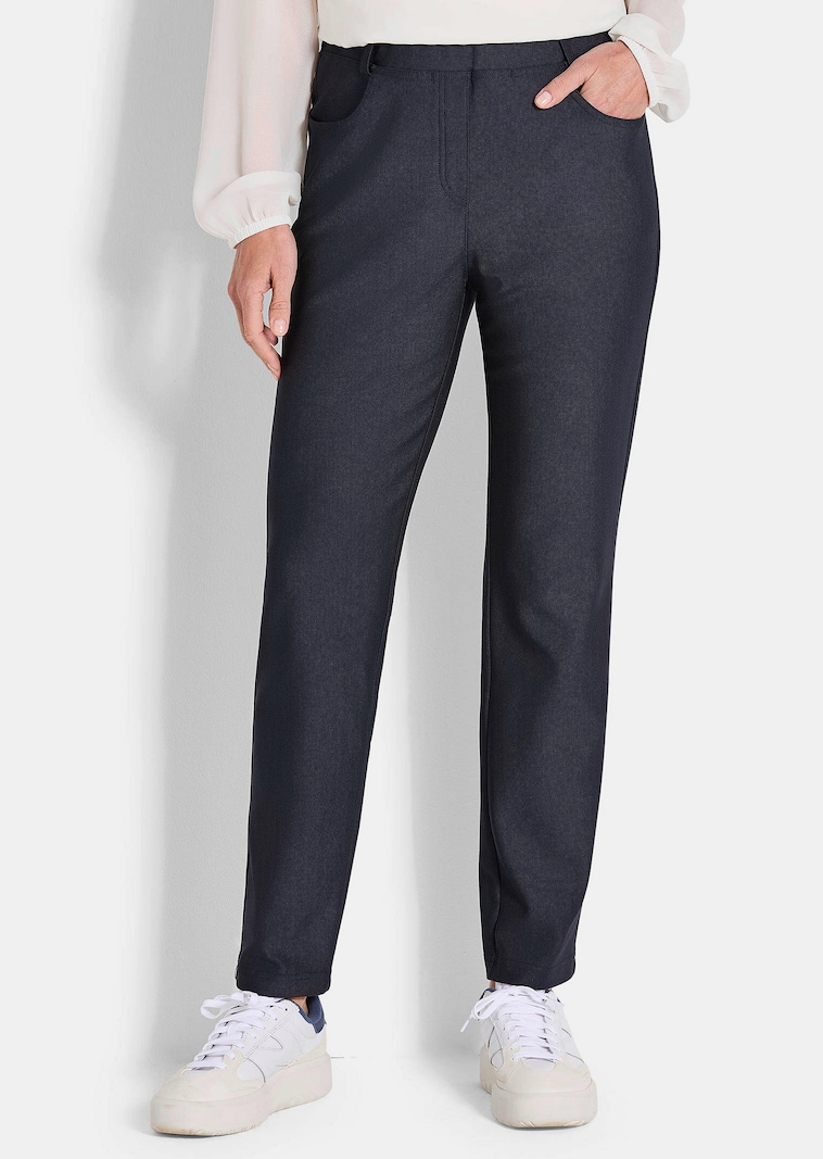 Pantalon LOUISA en tissu sergé