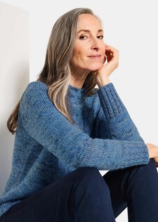 Tricot pullover met kabelpatroon thumbnail 4