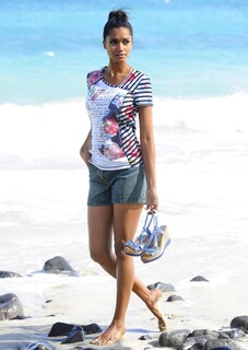 Jeans-Shorts im Used-Look thumbnail 7