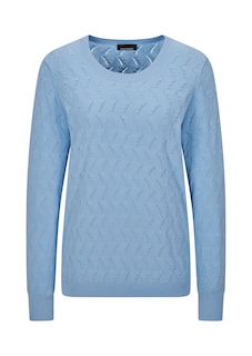 Strickpullover mit Zickzack-Zopfmuster thumbnail 6