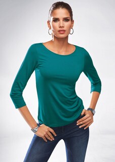 Shirt mit U-Boot-Ausschnitt thumbnail 2