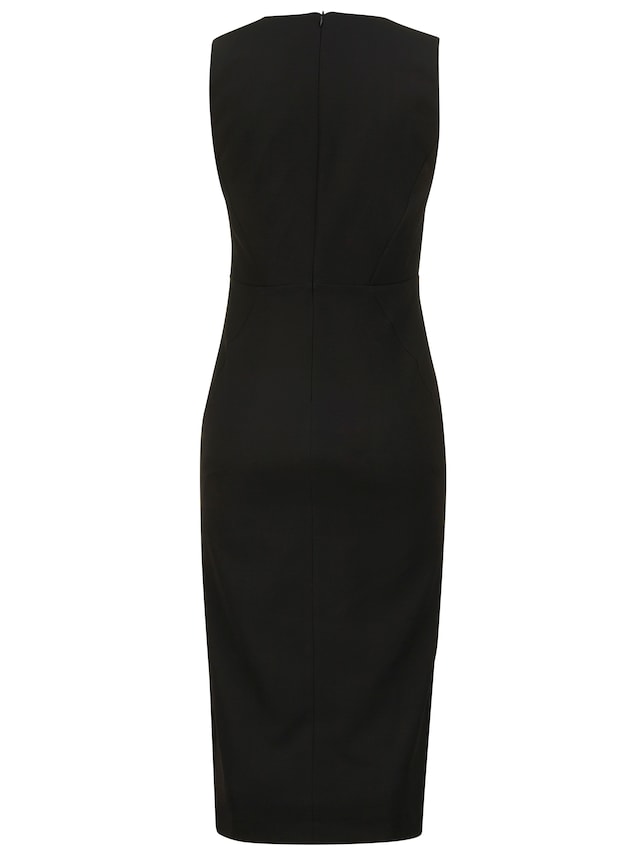 Etuikleid mit Schlitz 4