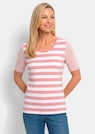 Gestreept shirt van zachte katoenmix thumbnail 7