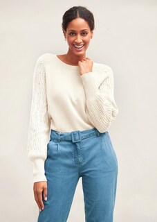 Zopfstrickpullover thumbnail 7