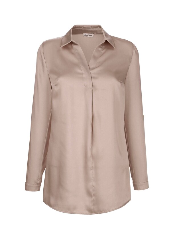 Bluse mit Hemdkragen 5