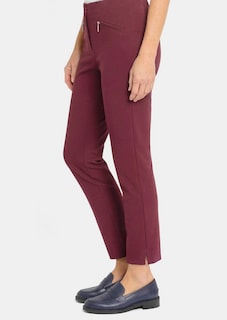 Pantalon 7/8 en bengaline LOUISA thumbnail 4