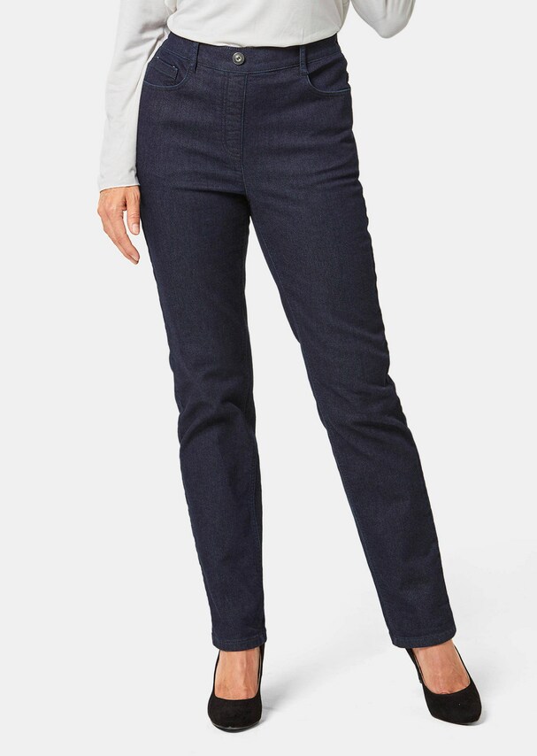 Klassieke jeans MARTHA met elastische tailleband