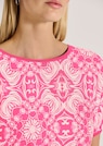 Relaxed summer top in a mixed-material design thumbnail 6