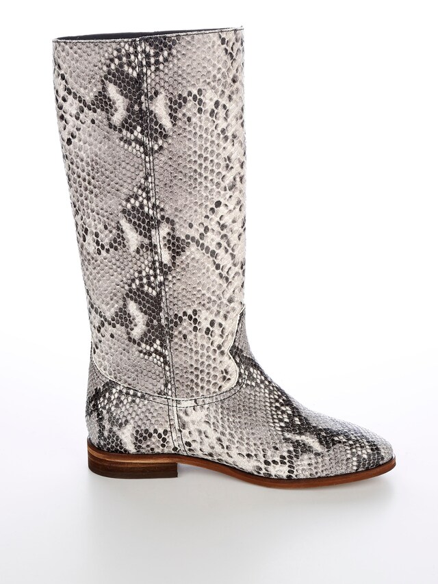 Stiefel in Snake Print 6