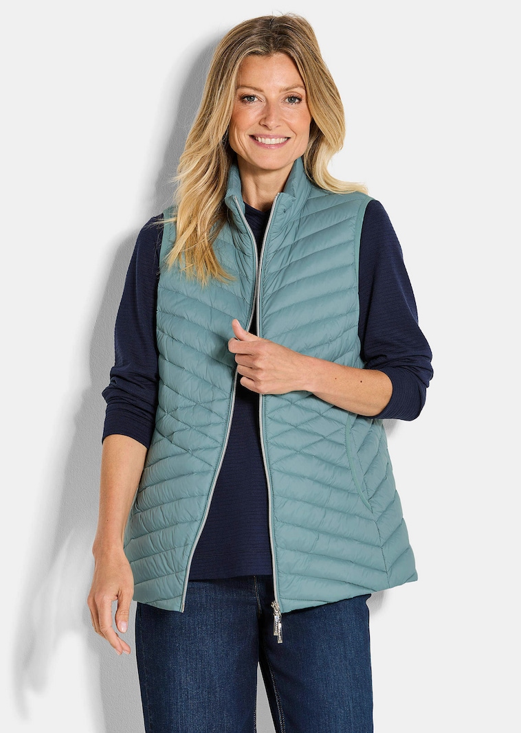 Gilet matelassé en duvet léger
