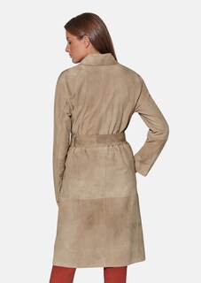 Trench. Cuir velours de chèvre thumbnail 3