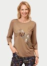 Druckshirt mit leichtem Glanz thumbnail 4