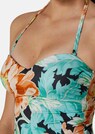 Bandeau-Badeanzug mit Blütenprint thumbnail 5