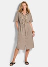 Safarikleid aus Baumwolle und Leinen thumbnail 2