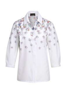 Modische Druckbluse mit Hemdblusenkragen thumbnail 6