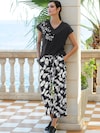 Hose mit exklusivem Alba Moda Druck thumbnail 5