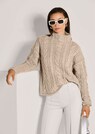 Zopf-Pullover im Oversize-Look thumbnail 4