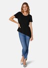 Jerseyshirt mit asymmetrischem Saum thumbnail 2