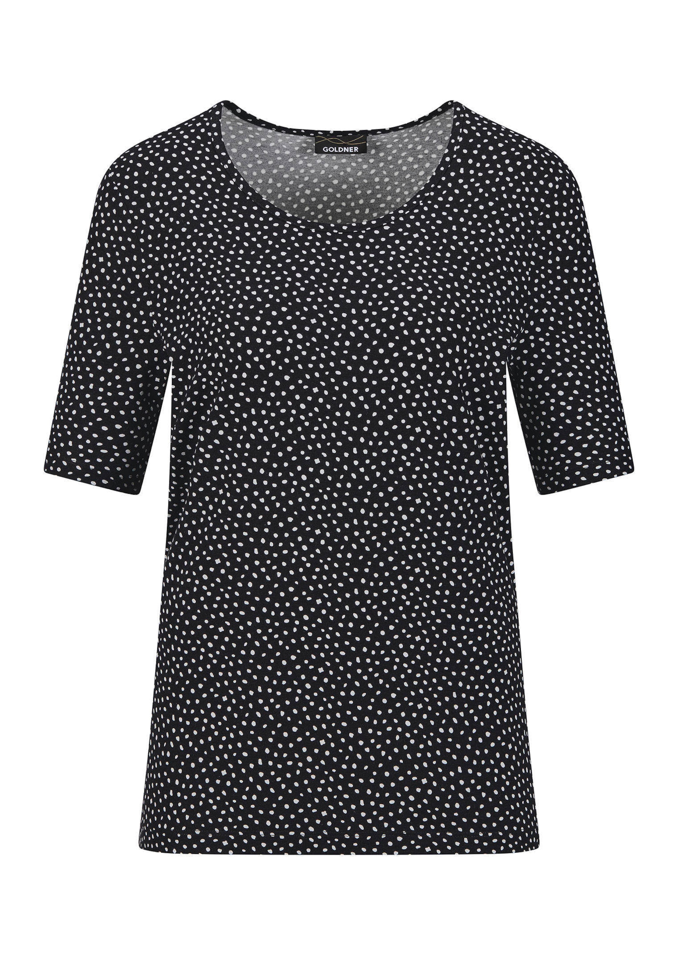 Jersey shirt met stippen-patroon