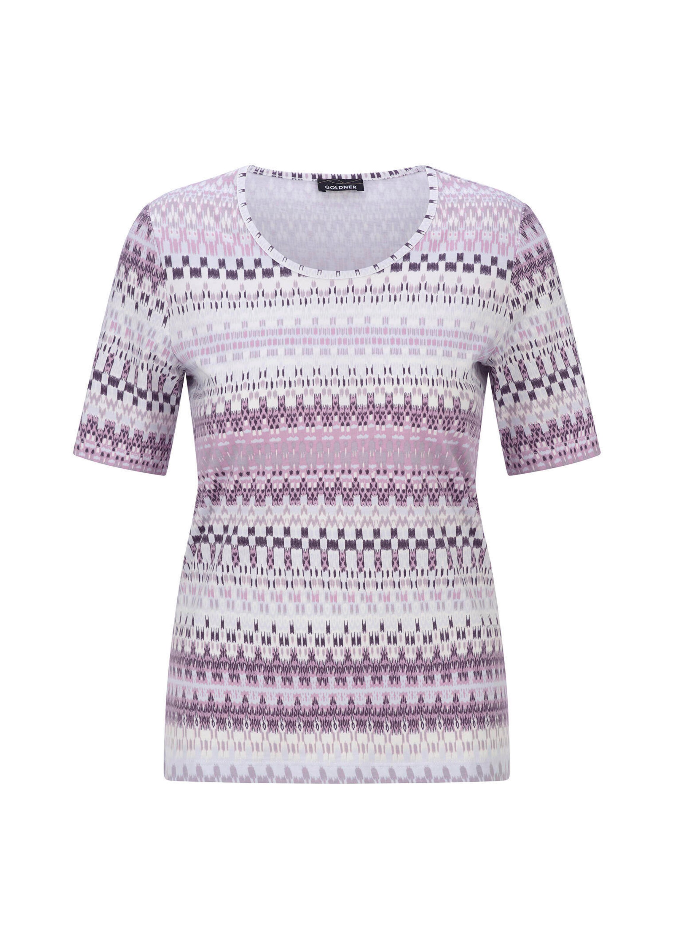 T-shirt en jersey avec un imprimé géométrique all-over