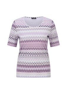 T-shirt en jersey avec un imprimé géométrique all-over thumbnail 6
