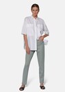 Schmale Jacquard-Hose mit Minimal-Dessin thumbnail 2